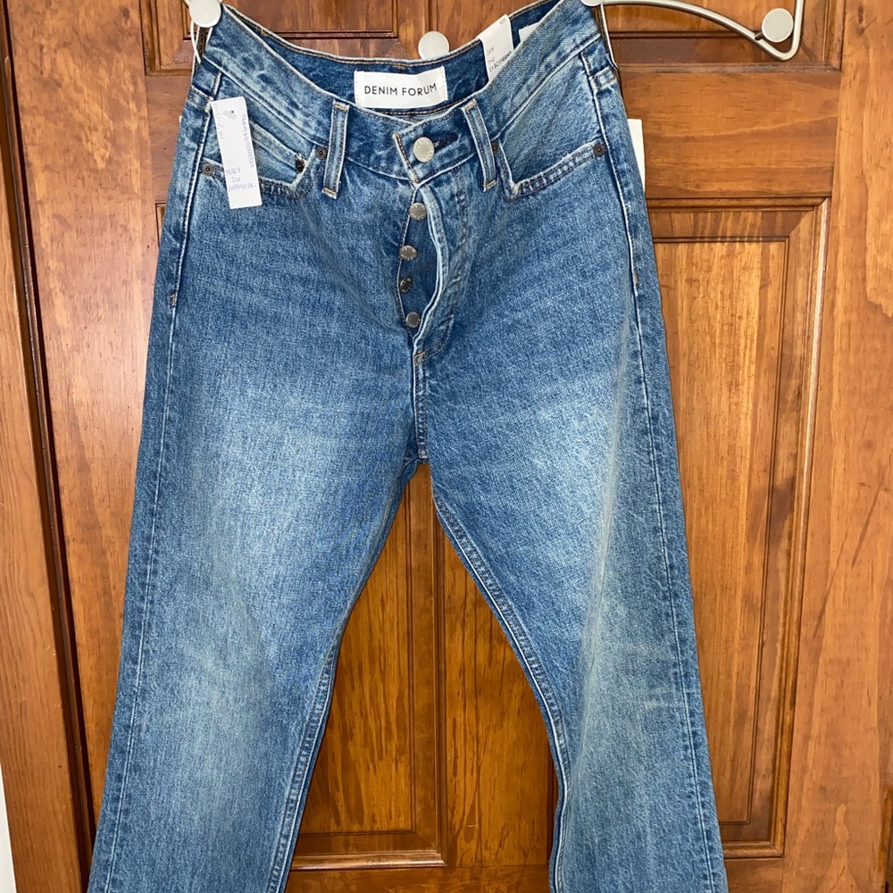 Brand: Denim Forum, Size: 25, Color: Light Wash